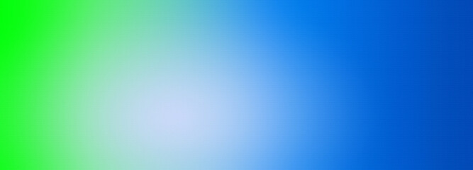 Blue green yellow gradient background blank. Horizontal banner or wallpaper tamplate. Copy space, place for text, text area. Bright illustration. Space metaverse web 3 technology texture