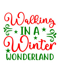 Walking In A Winter Wonderland SVG