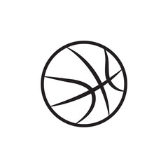 basketball icon design vector template