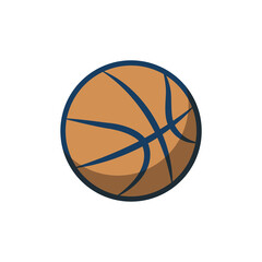 basketball icon design vector template