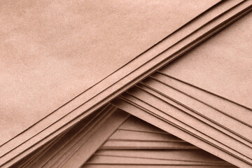Closeup view of OSB wood boards