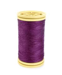 Sewing thread spool isolated on white background