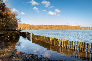 Bursledon, English River, Hampshire, water, sky, landscape, nature, clouds, reflection, calm, sunset, river, blue