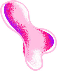 Abstract fluid shape