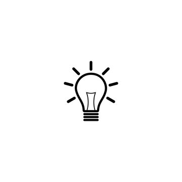  Light bulb icon.