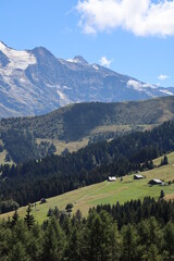 Mont Blanc massif Saint-Gervais-Les-Bains France Mont Joly 