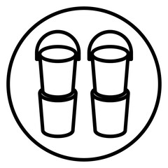 bucket icon