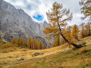 View of mountains from Slemenova spica, Eslovenia