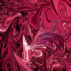 Trendy abstract background. Square template for poster, banner, social media post. Vector illustration