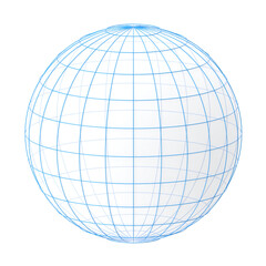 Sphere with Wireframe