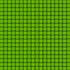 green bamboo woven pattern background