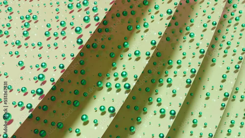 Aufkleber folds with 3d pattern of balls. design. folds with illusion of 3d balls in pattern. colorful pattern
