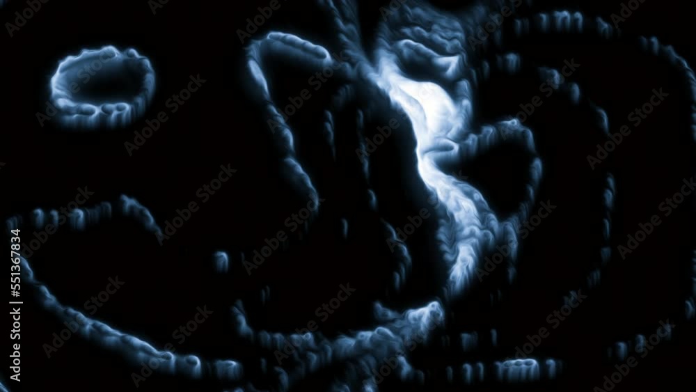 Poster dark background with backlight. motion. the bright glitter of the lines creates colored patterns in 