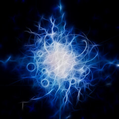 Abstract Burst Light