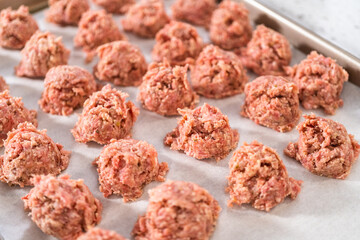 Oven Baked Meatballs