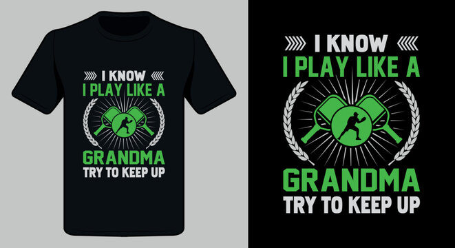 Pickleball t-shirt design. Best Pickleball t-shirt design.