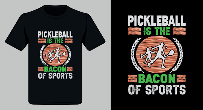 Pickleball t-shirt design. Best Pickleball t-shirt design.