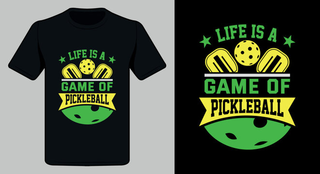 Pickleball t-shirt design. Best Pickleball t-shirt design.