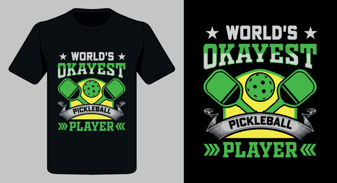 Pickleball t-shirt design. Best Pickleball t-shirt design.