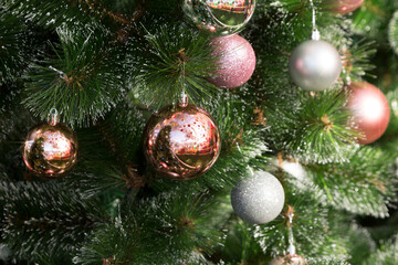 A mandatory attribute of the Christmas holiday is a Christmas tree.