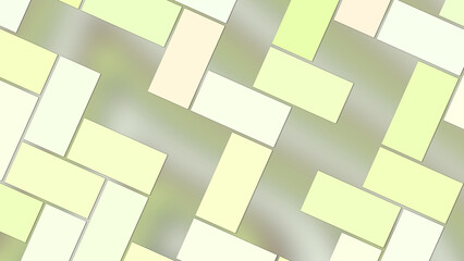 Illustration of a light background with rectangles and with added effects