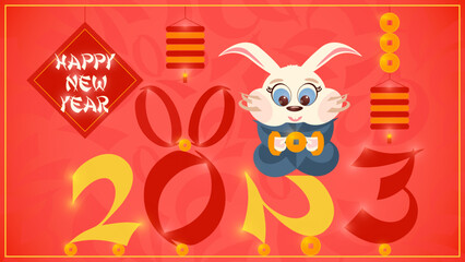 rabbit 2023 happy new year