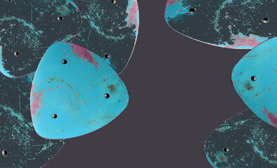 Detail of an old chair. Worn surface. Rust. Various background options. Bright colors. Minimalism. Sustainability