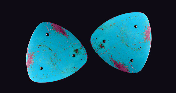 Detail of an old chair. Worn surface. Rust. Various background options. Bright colors. Minimalism. Sustainability