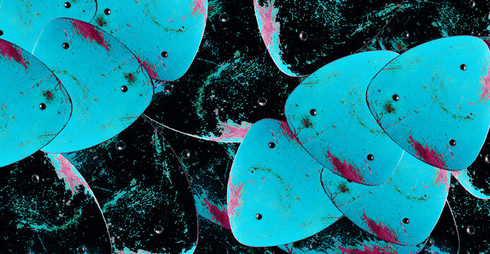 Detail of an old chair. Worn surface. Rust. Various background options. Bright colors. Minimalism. Sustainability