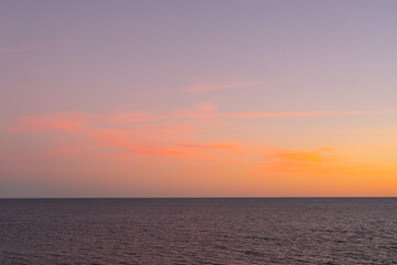 Sunset over the Gulf of Maine