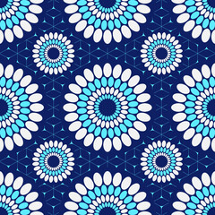 African Fabric Tribal Pattern Design Art seamless, ethnic 