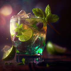 Fresh Cocktail Glass - 551380895