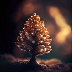 Tiny Christmas Tree - 551383603