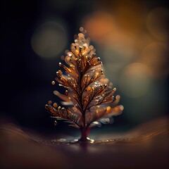 Tiny Christmas Tree - 551383610