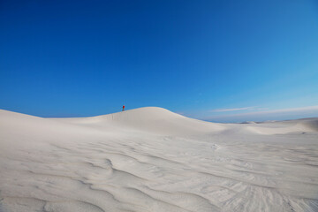 Hike in White sand