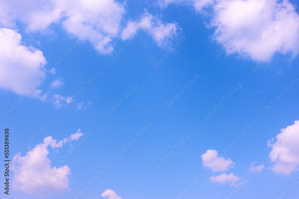 Poster clouds - background wuth copy space