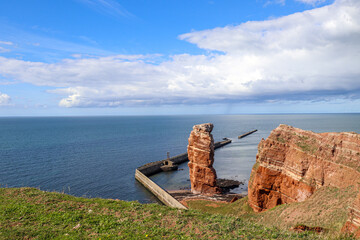 Germany's most beautiful offshore island Helgoland in the North Sea