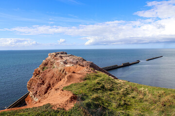 Germany's most beautiful offshore island Helgoland in the North Sea