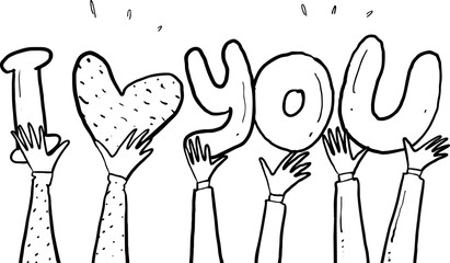 doodle illustration art