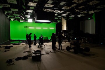Video Production Studio Green Screen