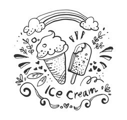 doodle illustration art