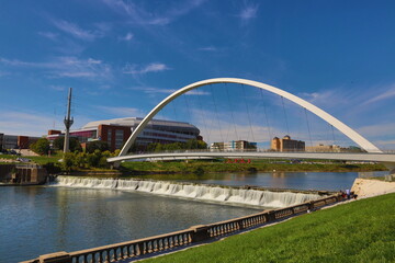 bridge over the river