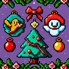 Pixel Art Christmas