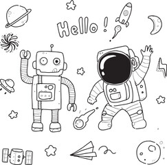 doodle illustration art