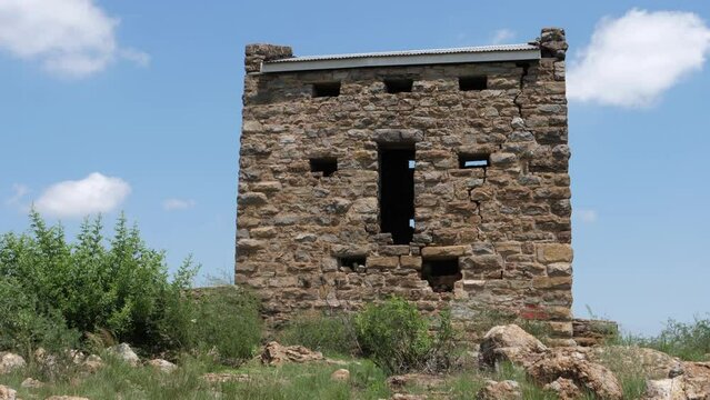 Sturdy stone blockhouse still stands after more than a century