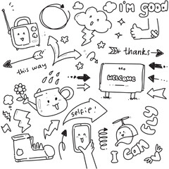 doodle illustration art