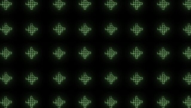 unknown patter template background grid symbols like star or snow flake or diamont abstract object