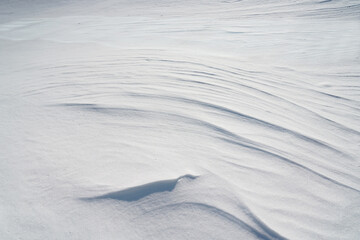 drift snow texture as design background
