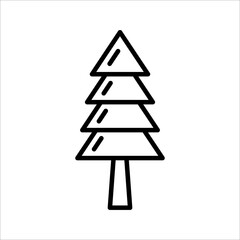 Fototapeta premium Tree icon. sign for mobile concept and web design. vector illustration