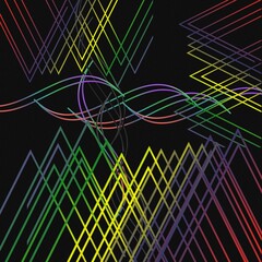 abstract background with lines